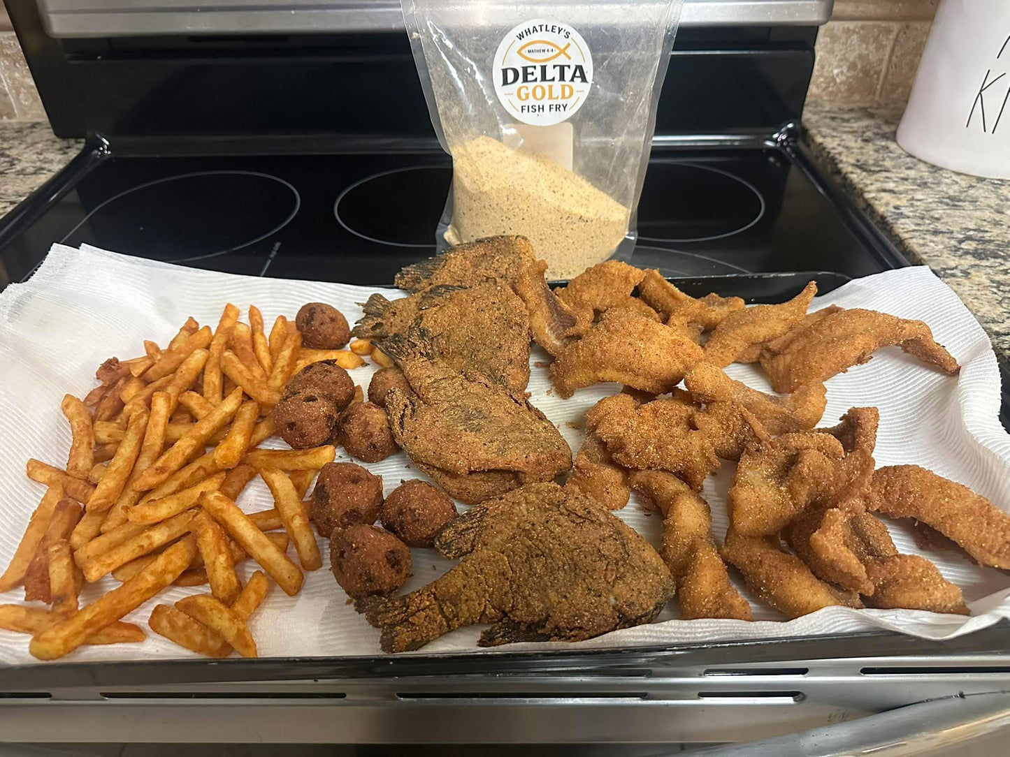 Whatley's DELTA GOLD FISH FRY