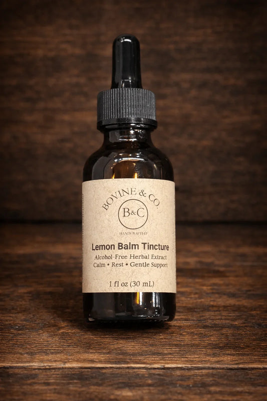 Lemon Balm Tincture - Bovine & Co.