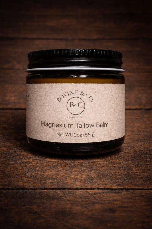 Magnesium Tallow Balm - Bovine & Co.