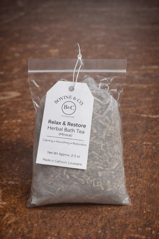 Relax & Restore Herbal Tea Bath - Bovine & Co.