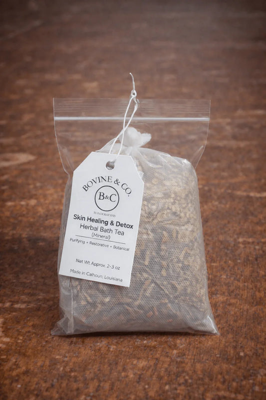 Skin Healing & Detox Herbal Tea Bath - Bovine & Co.