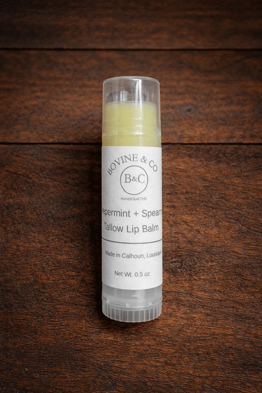 Spearmint + Peppermint Lip Balm - Bovine & Co.