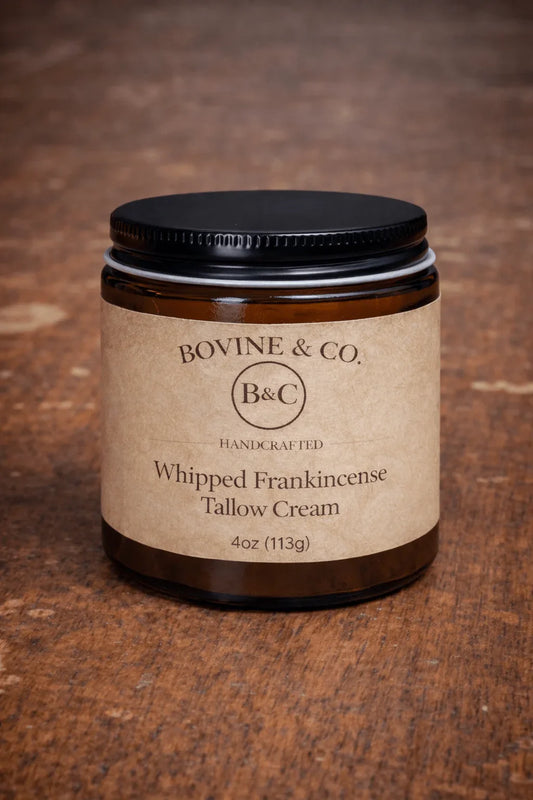 Whipped Frankincense Tallow Balm - Bovine & Co.