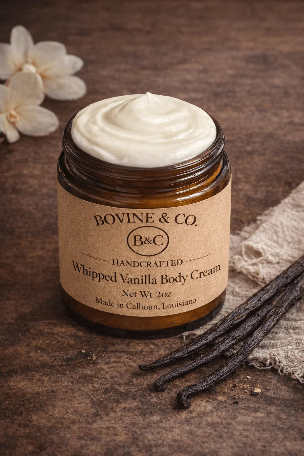 Whipped Vanilla Tallow Balm - Bovine & Co.